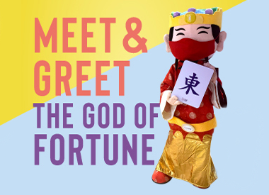 Usher in the Lunar New Year with the God of Fortune!